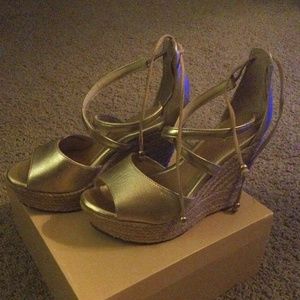 UGG Golden Wedges